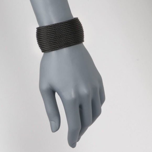 HP! 🎉ALOR Cable Bracelet Bangle Cuff 18K - Picture 9 of 9